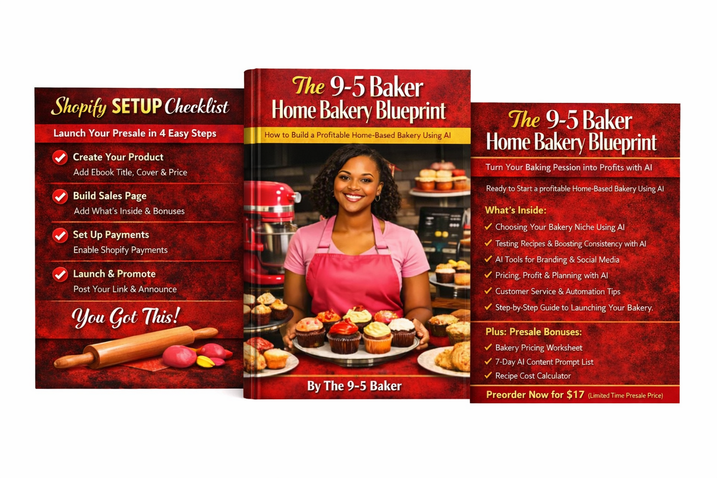 The 9-5 Baker: Home Bakery Blueprint E-BOOK PRESALE